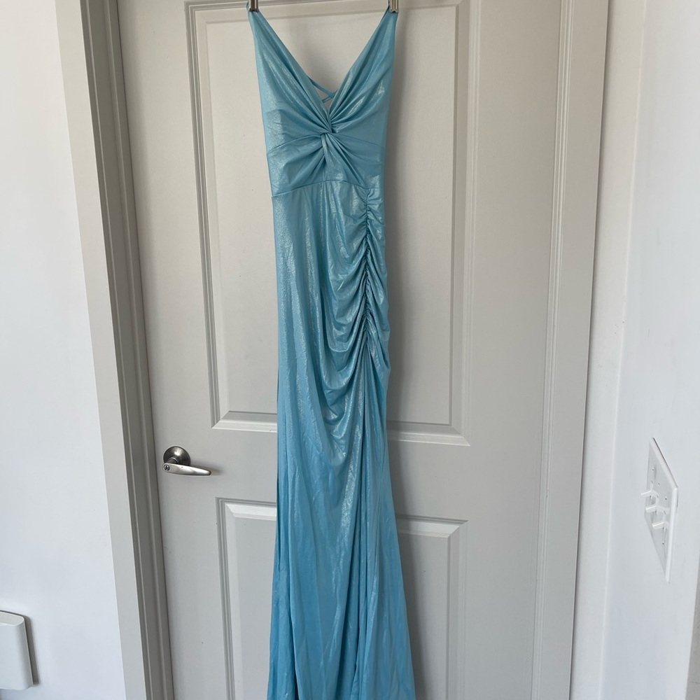 Blue Dress - fashion Nova